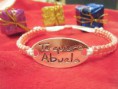 Pulsera Hecha a Mano "Te quiero abuela"